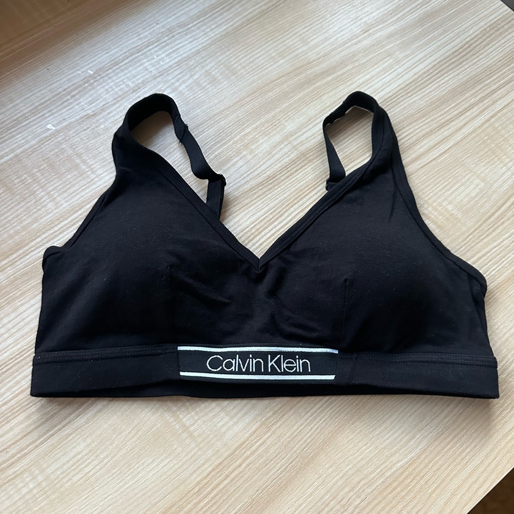 Calvin Klein Black Bralette